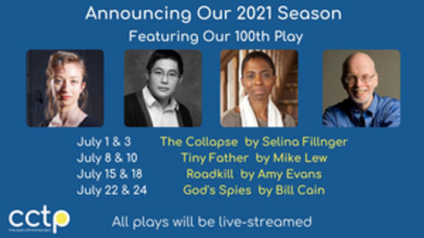 Cape Cod Theatre Project Announces Virtual 27th Season with four dynamic playwrights and the development of its 100th play!  Image