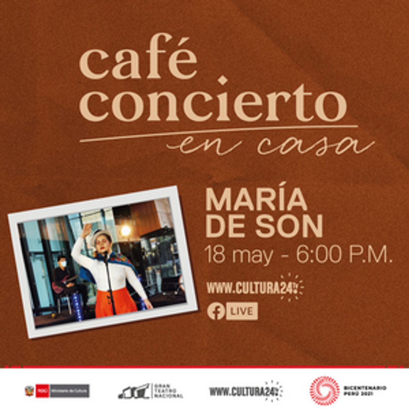 CAFE CONCIERTO EN CASA Will Stream Live From Gran Teatro Nacional  Image