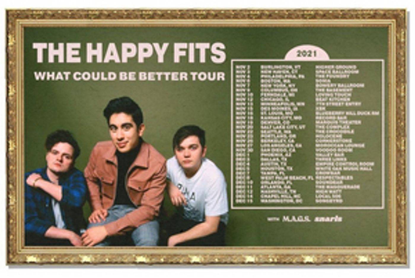 The Happy Fits Announce 31-City 'What Could Be Better' Tour The Happy Fits Announce 31-City 'What Could Be Better' Tour Image