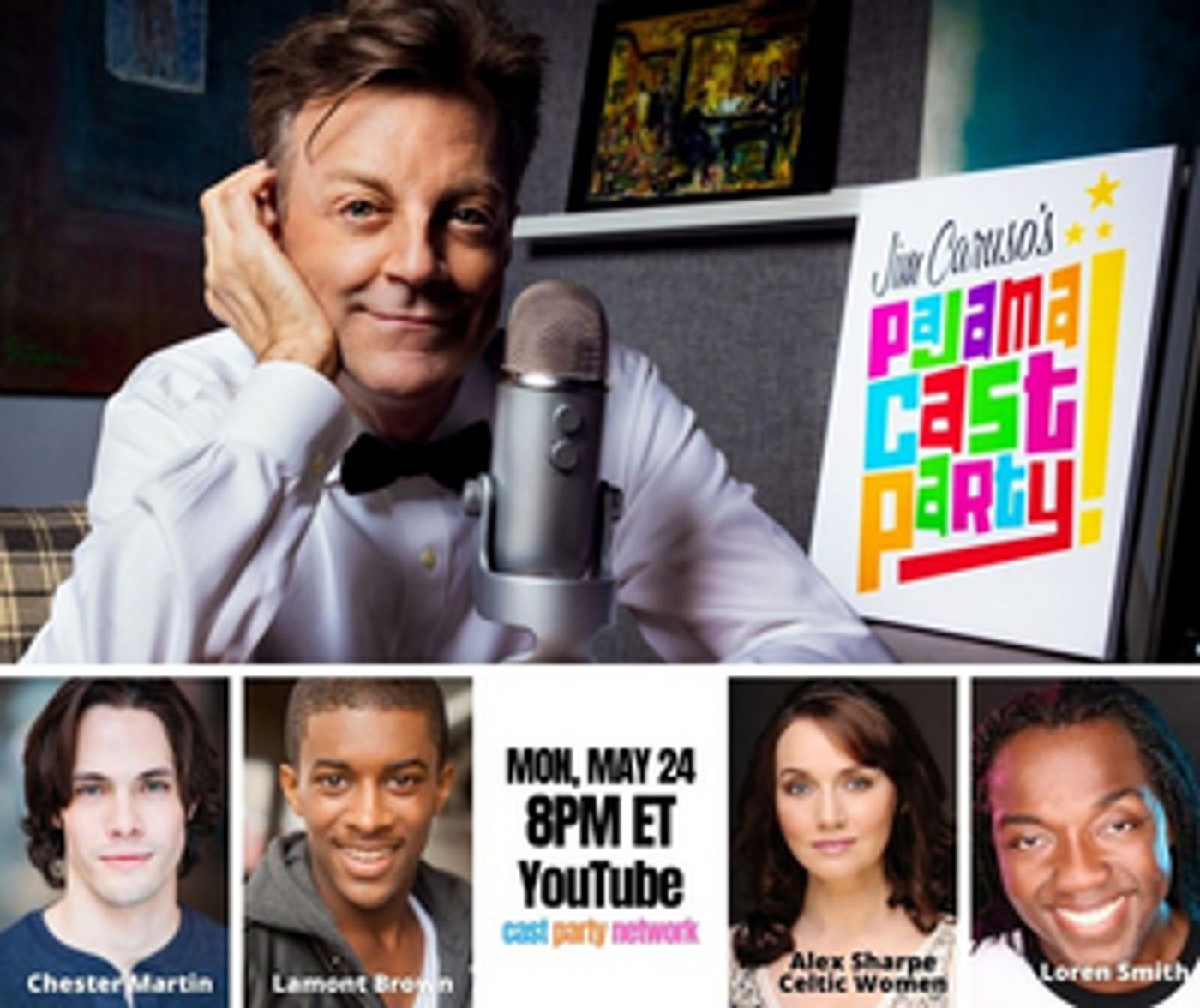 Jim Caruso Keeps PAJAMA CAST PARTY Young, Inclusive, and Relevant With Exciting New Talents  Image