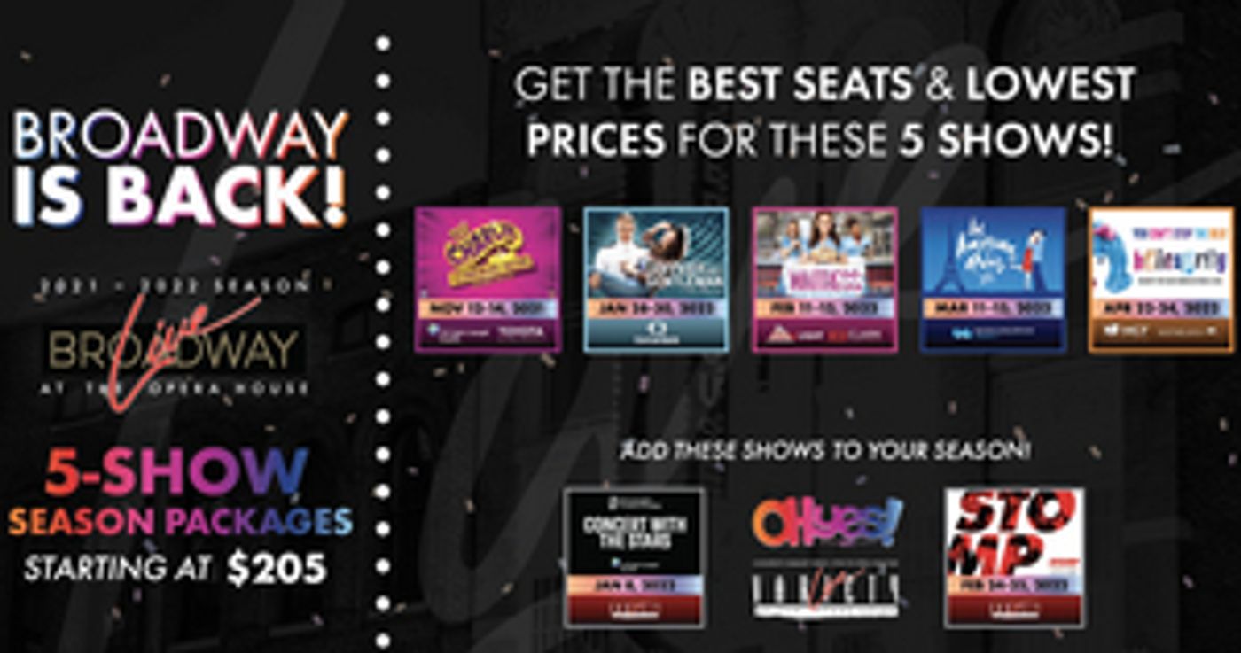 Lexington Opera House Announces 2021-22 Season  Image