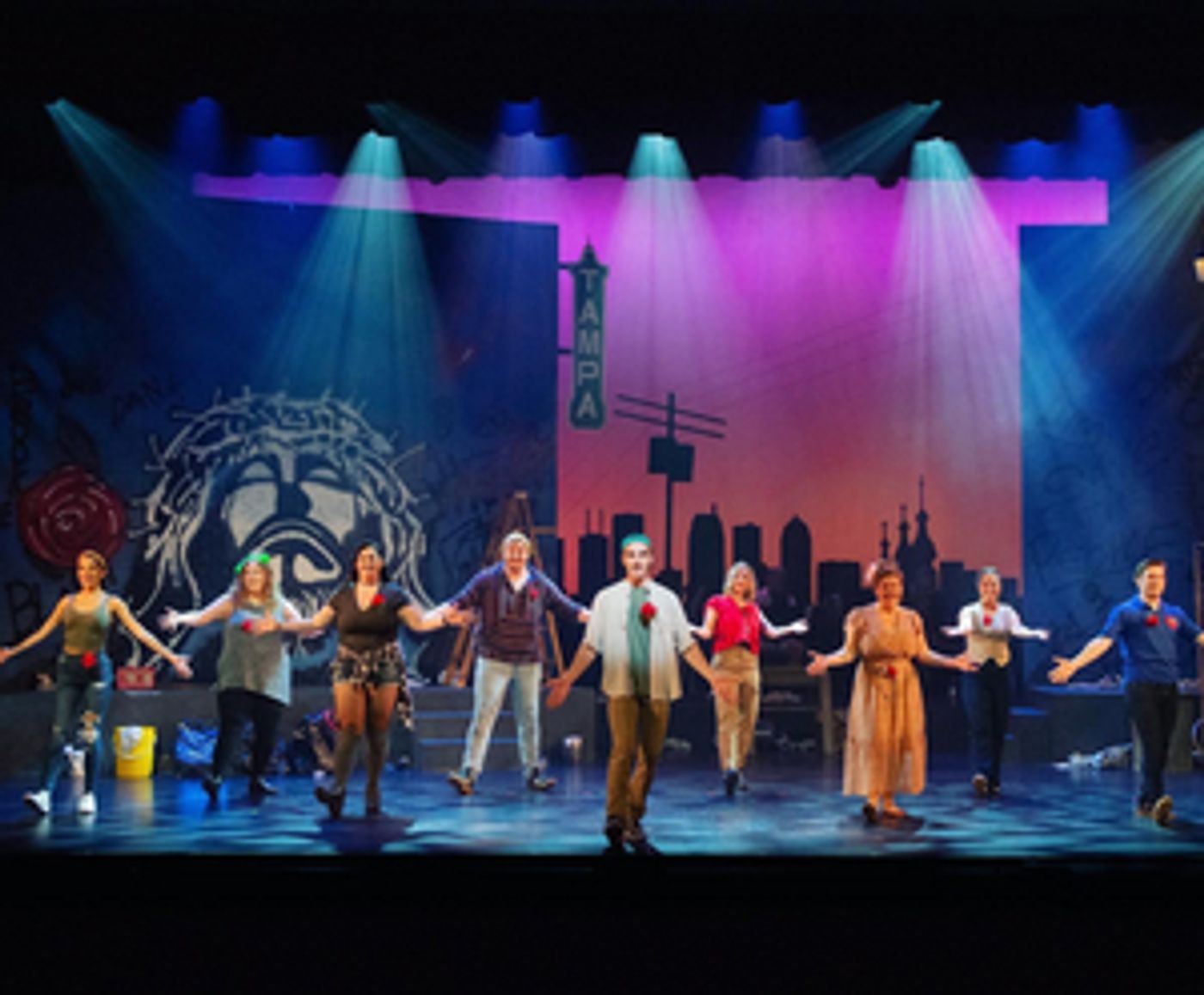 Review: GODSPELL is a Timeless Tale With Unique Staging, and Full of Music to Set Your Soul on Fire at Eight O'Clock Theatre  Image