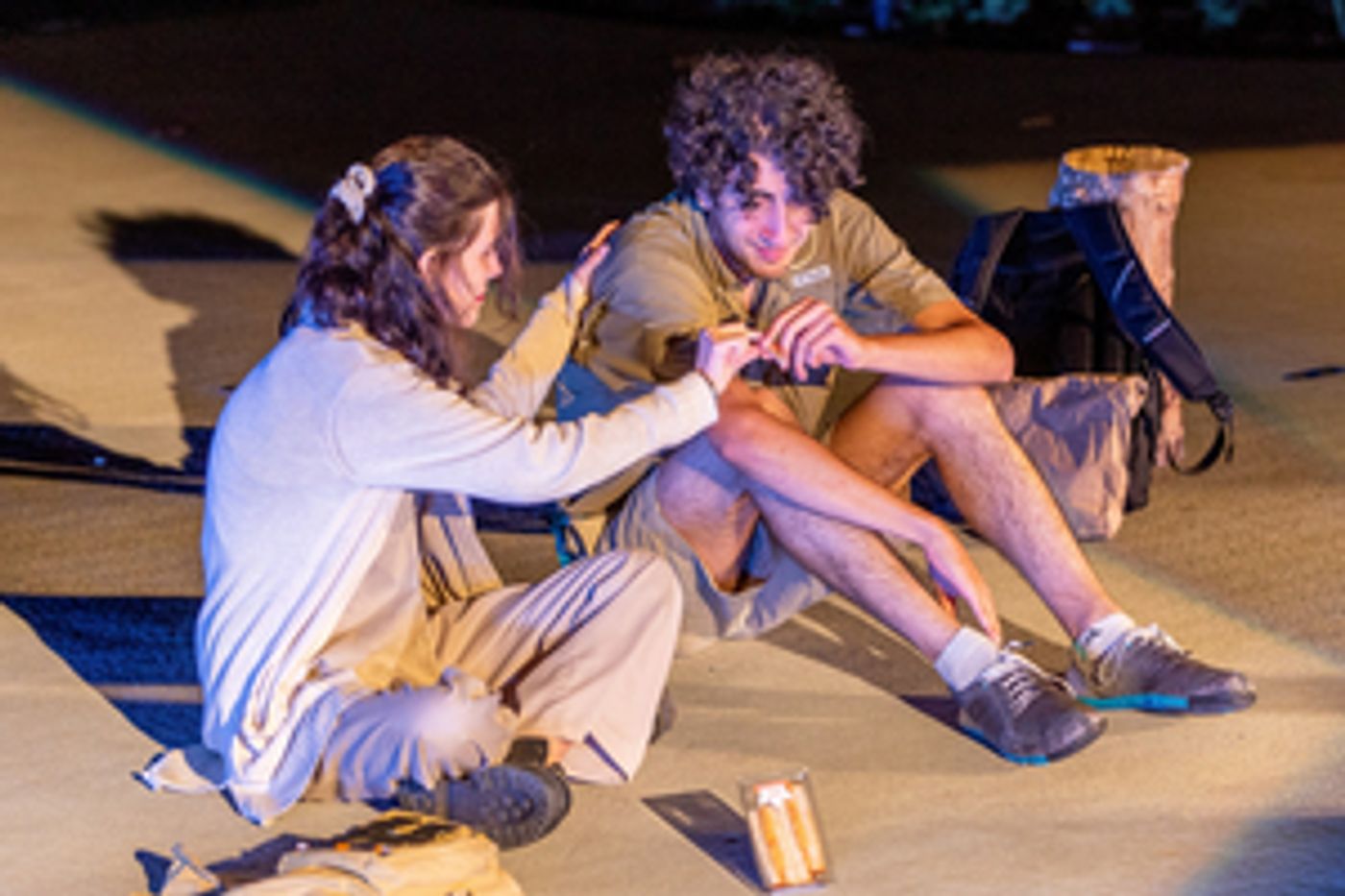 Review: Southern Plains Productions gets a running start with SMALL MOUTH SOUNDS  Image