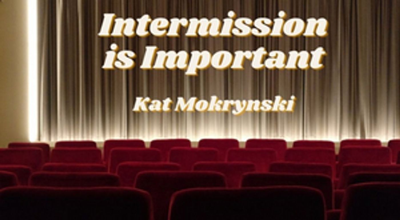 Student Blog: Intermission is Important  Image