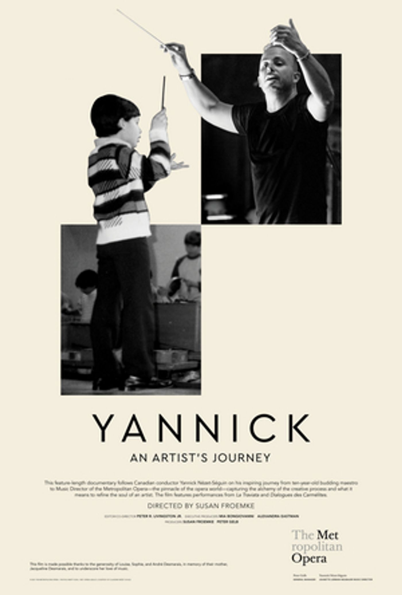 The Met Announces North American Premiere of YANNICK: AN ARTIST'S JOURNEY The Met Announces North American Premiere of YANNICK: AN ARTIST'S JOURNEY Image