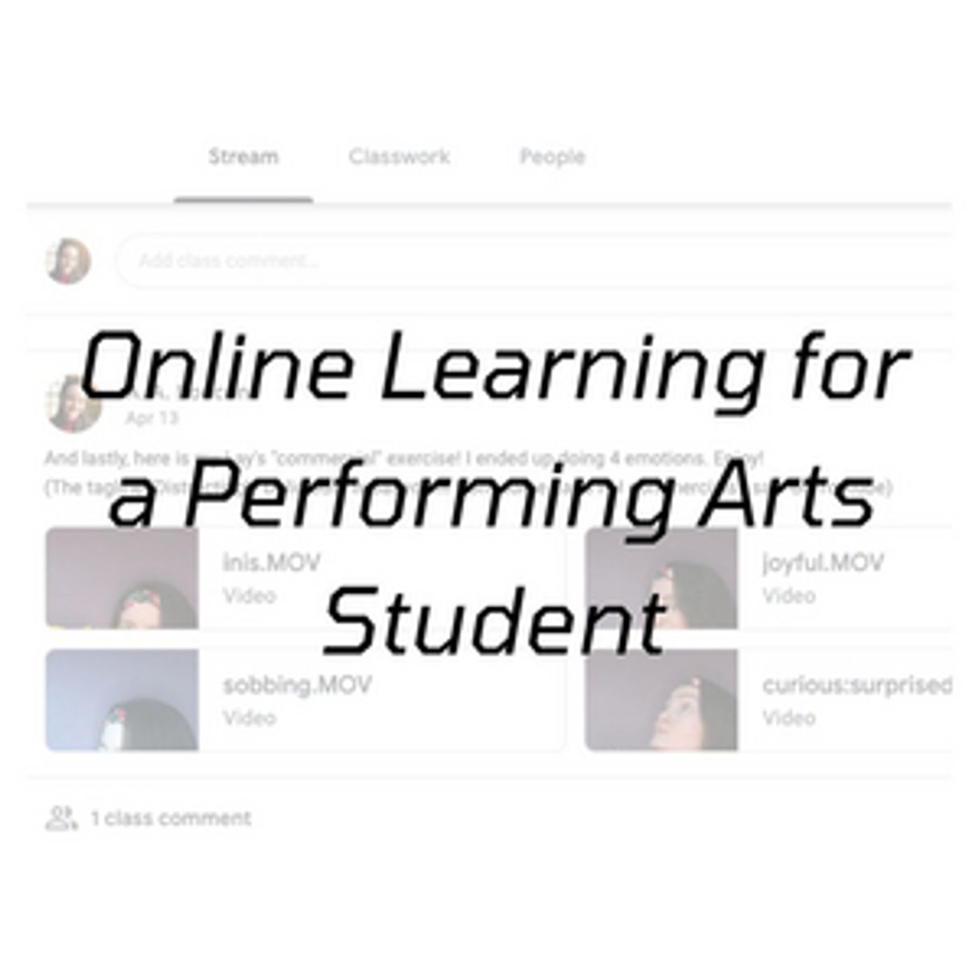 Student Blog: Graduating in a Time of a Pandemic: A Performing Arts Student's Edition  Image