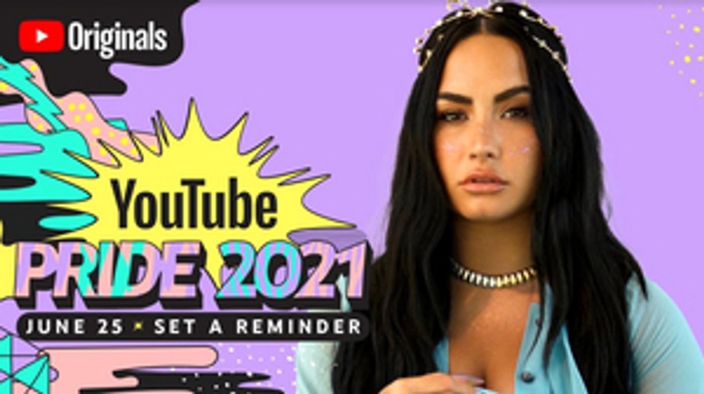 YouTube Pride 2021 Adds Demi Lovato, Olly Alexander & More  Image