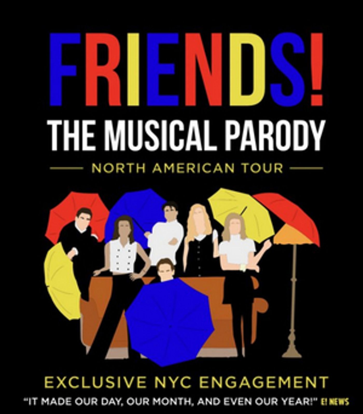 FRIENDS! THE MUSICAL PARODY Will Return Off-Broadway This Summer Before Embarking on a National Tour  Image
