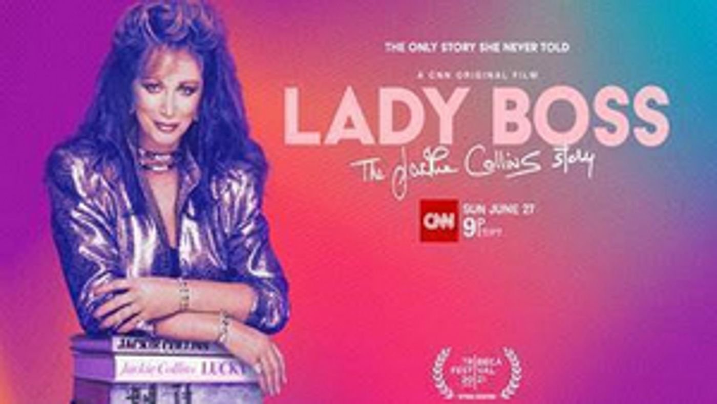 LADY BOSS: THE JACKIE COLLINS STORY Premieres Sunday, June 27  Image