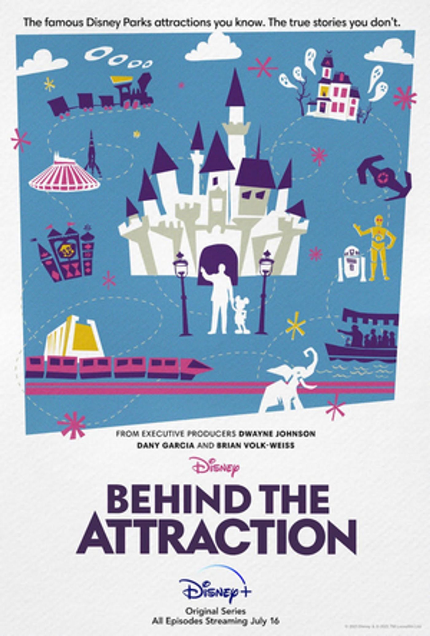 BEHIND THE ATTRACTION Comes to Disney Plus July 16th  Image