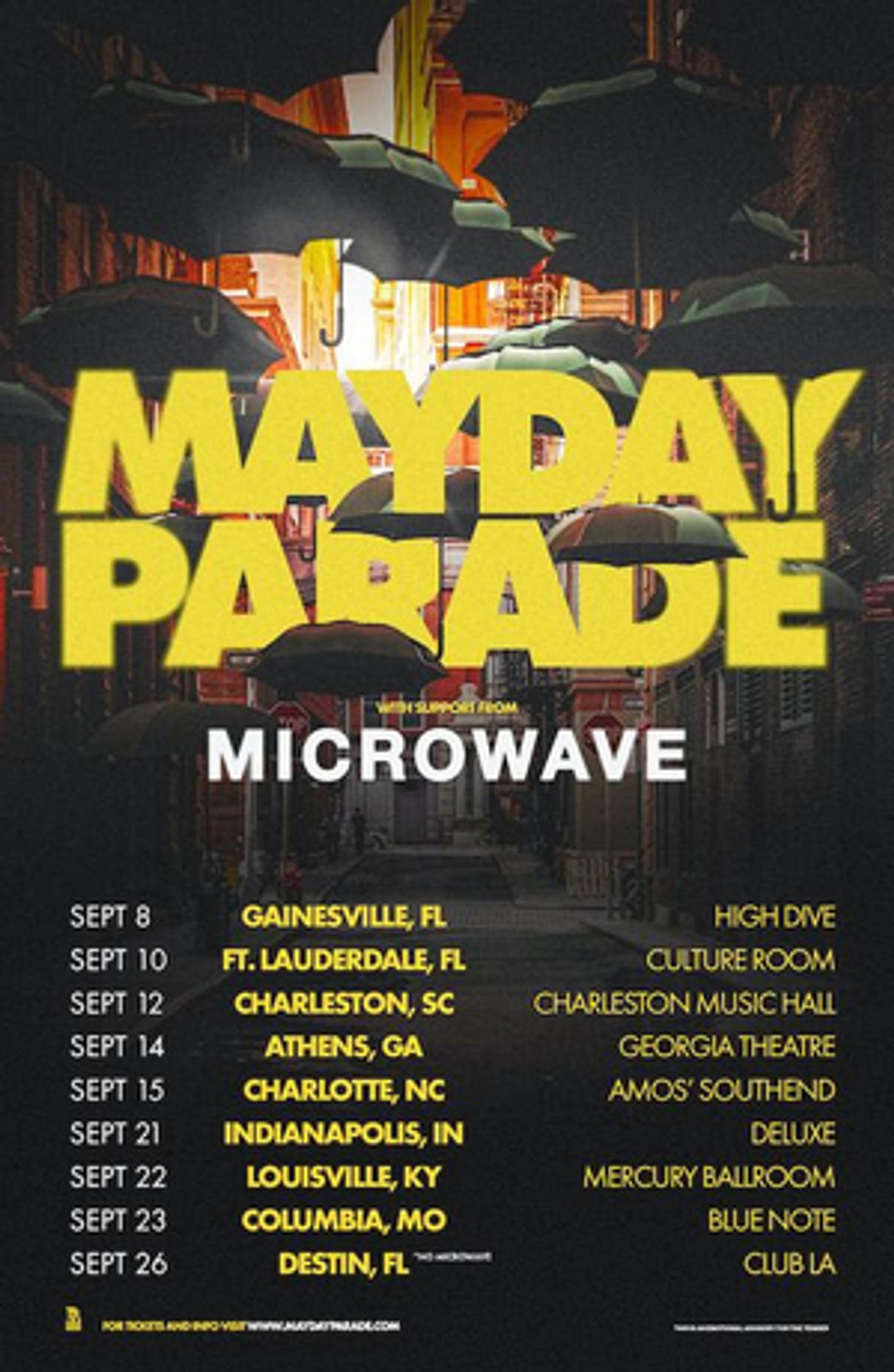 Mayday Parade Announces Fall Headline Tour Dates Mayday Parade Announces Fall Headline Tour Dates Image