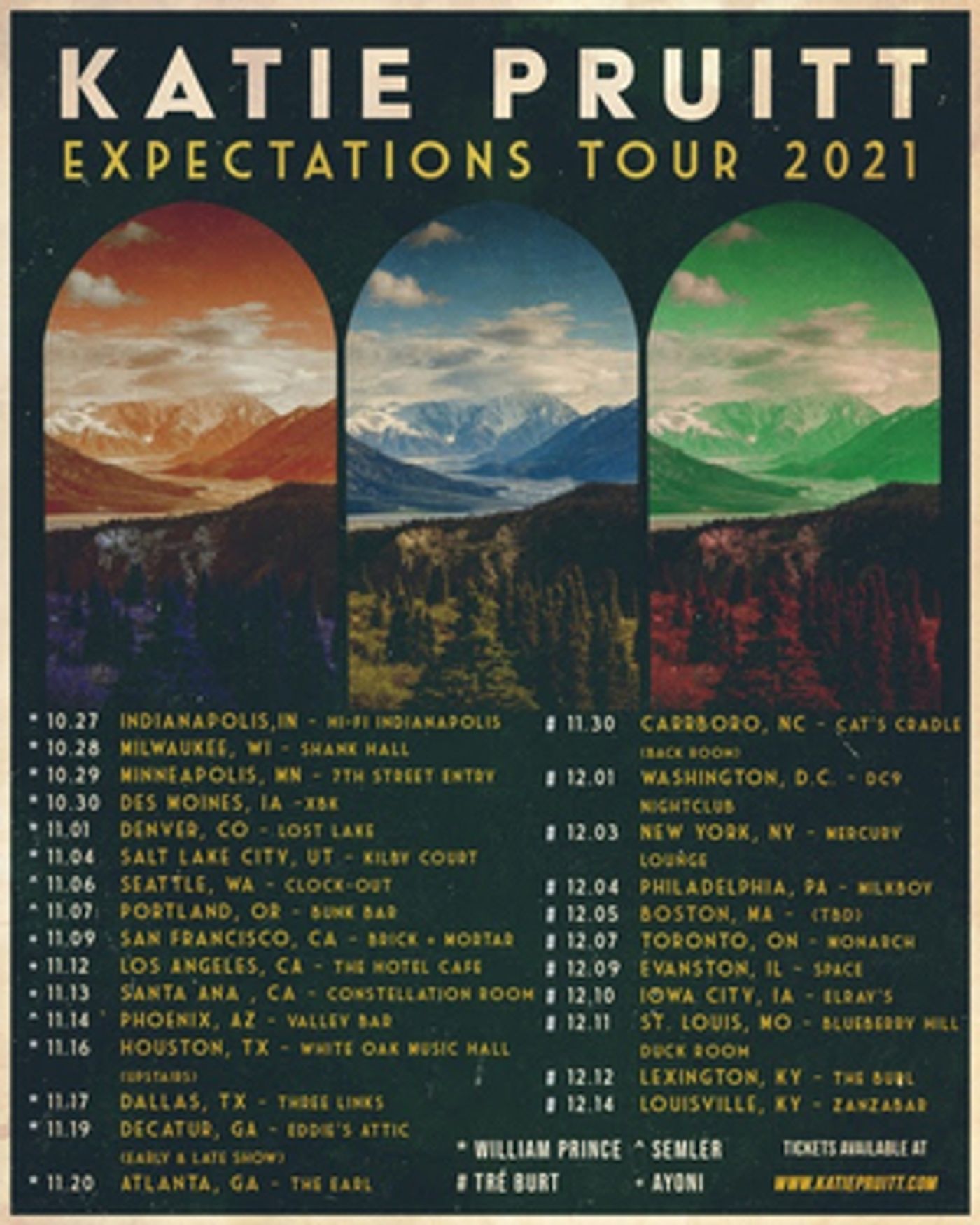 Katie Pruitt Announces 2021 Headline Tour Dates  Image