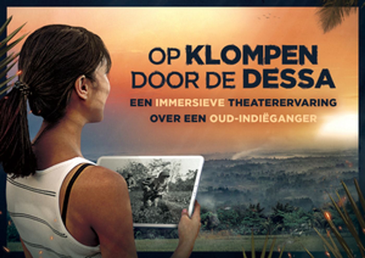 Feature: ONTHUTSEND OORLOGSBOEK OP KLOMPEN DOOR DE DESSA IN UNIEKE THEATERVORM Feature: ONTHUTSEND OORLOGSBOEK OP KLOMPEN DOOR DE DESSA IN UNIEKE THEATERVORM Image