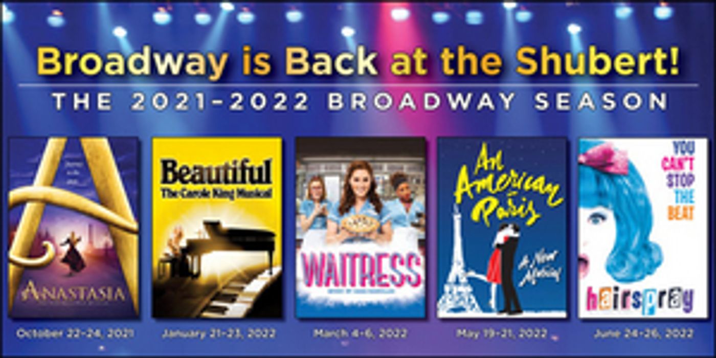 Shubert New Haven Announces 2021-2022 Broadway Series - HAIRSPRAY, BEAUTIFUL, WAITRESS & More  Image