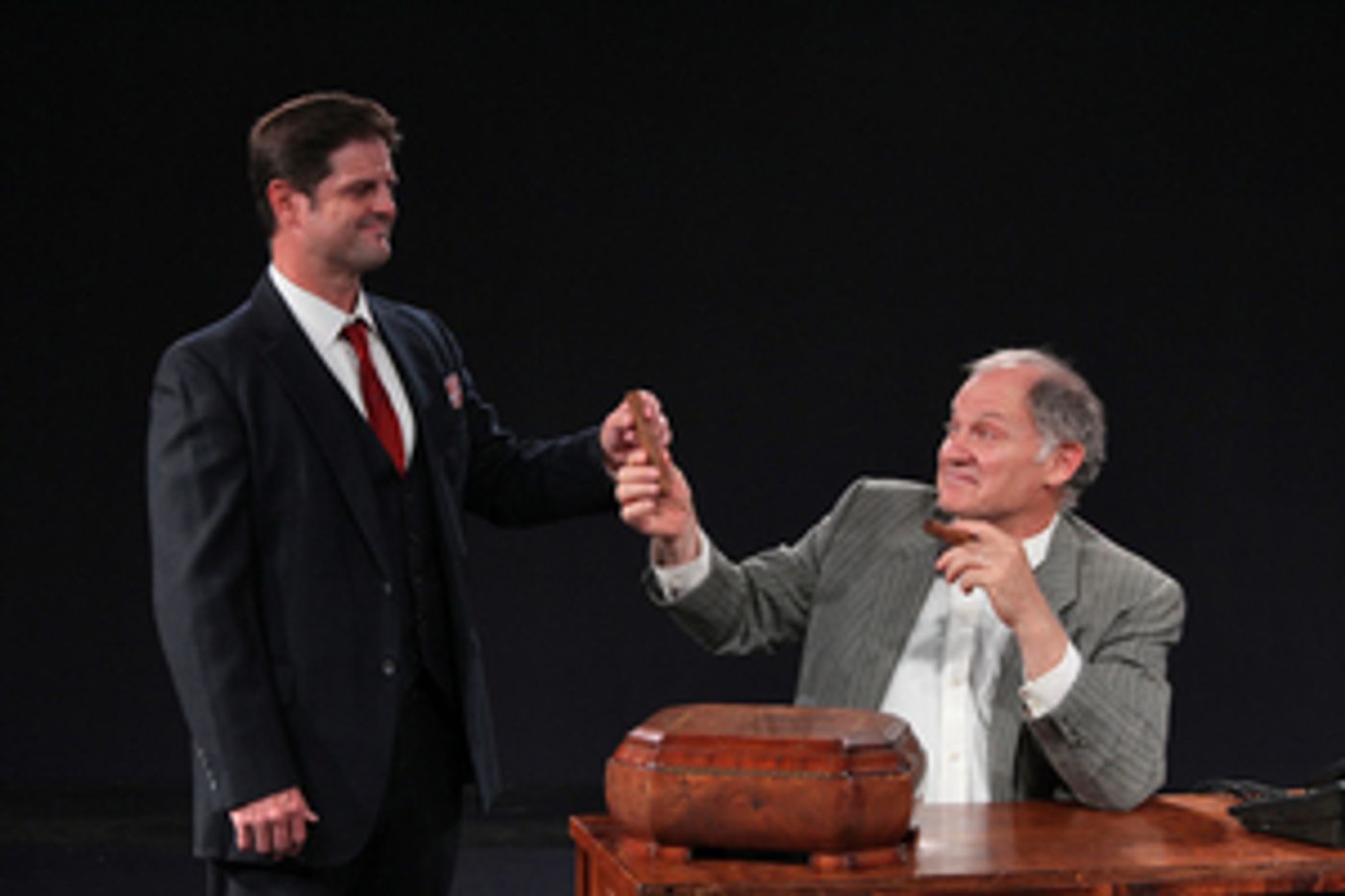 Review: A LIFE IN THE THEATRE PROVES ALTERNATELY CHEERFUL AND SENTIMENTAL at Live Theatre Workshop  Image