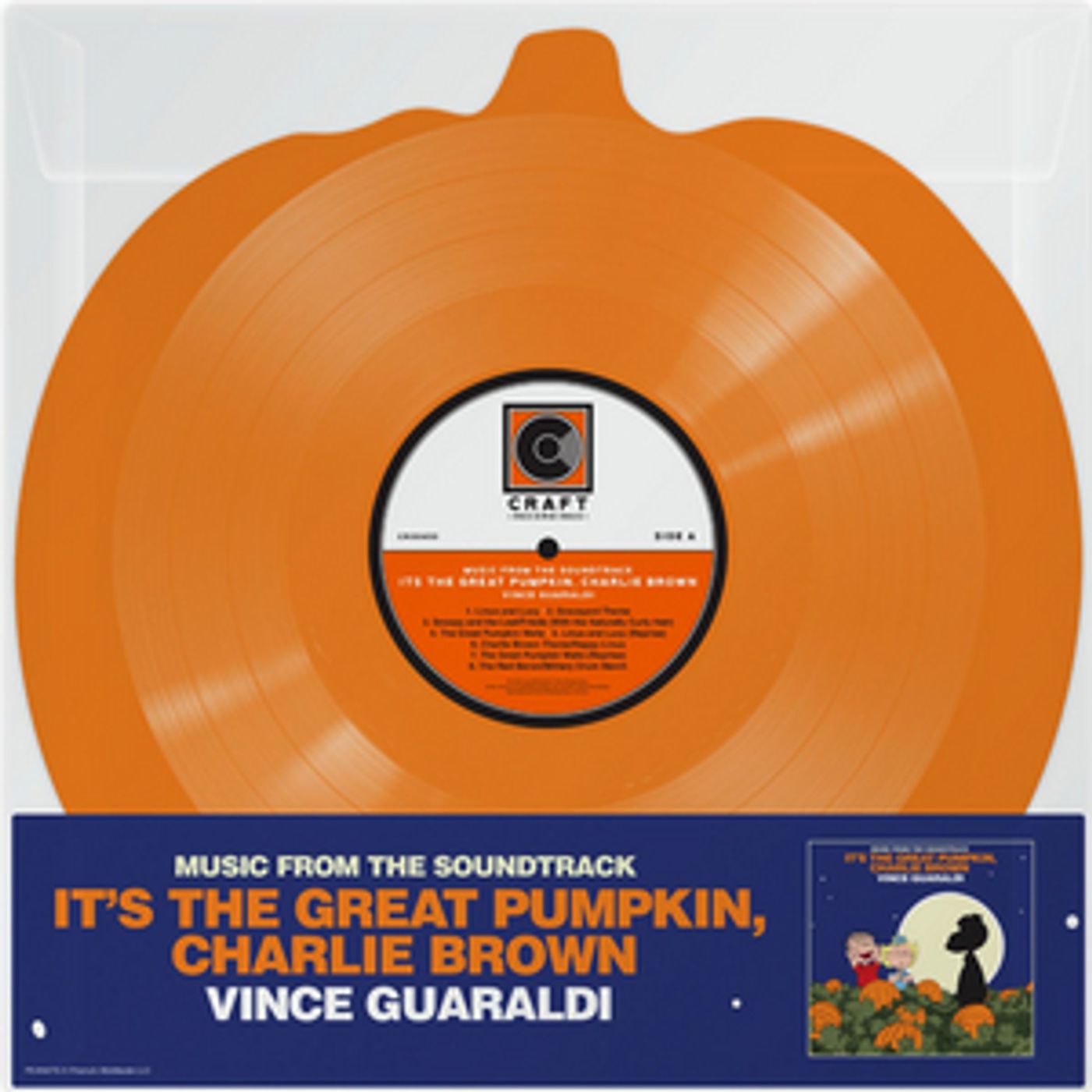 'It's the Great Pumpkin, Charlie Brown' Soundtrack Set for Pumpkin-Shaped Vinyl Release 'It's the Great Pumpkin, Charlie Brown' Soundtrack Set for Pumpkin-Shaped Vinyl Release Image