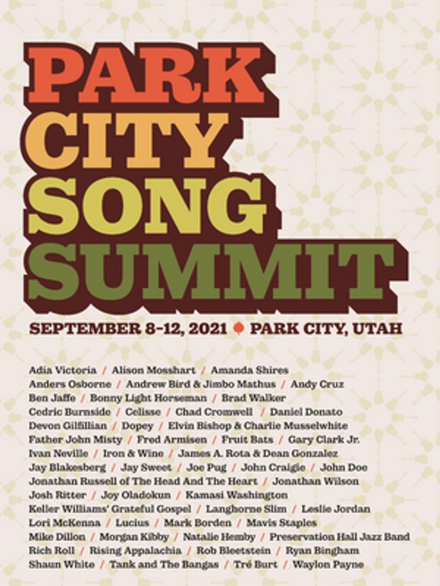 Park City Song Summit Tickets Now On-Sale Park City Song Summit Tickets Now On-Sale Image