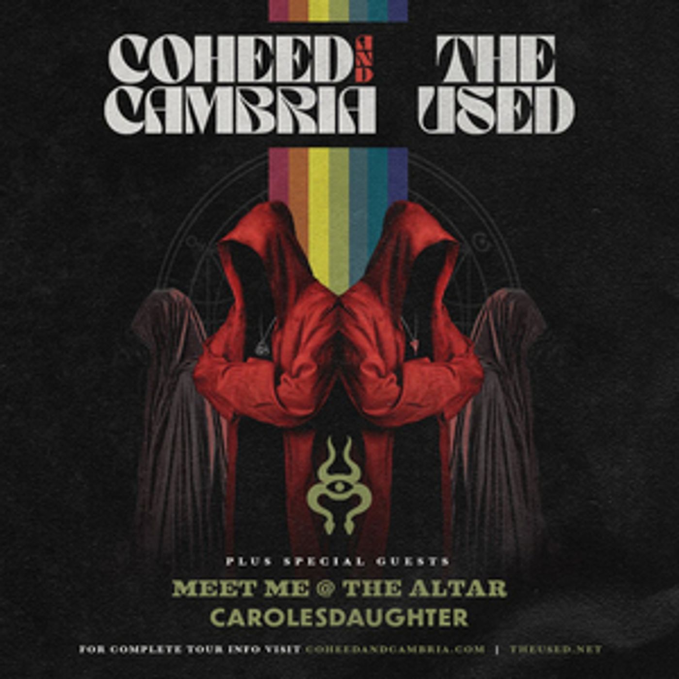 The Used Announce Co-Headlining Tour With Coheed & Cambria The Used Announce Co-Headlining Tour With Coheed & Cambria Image