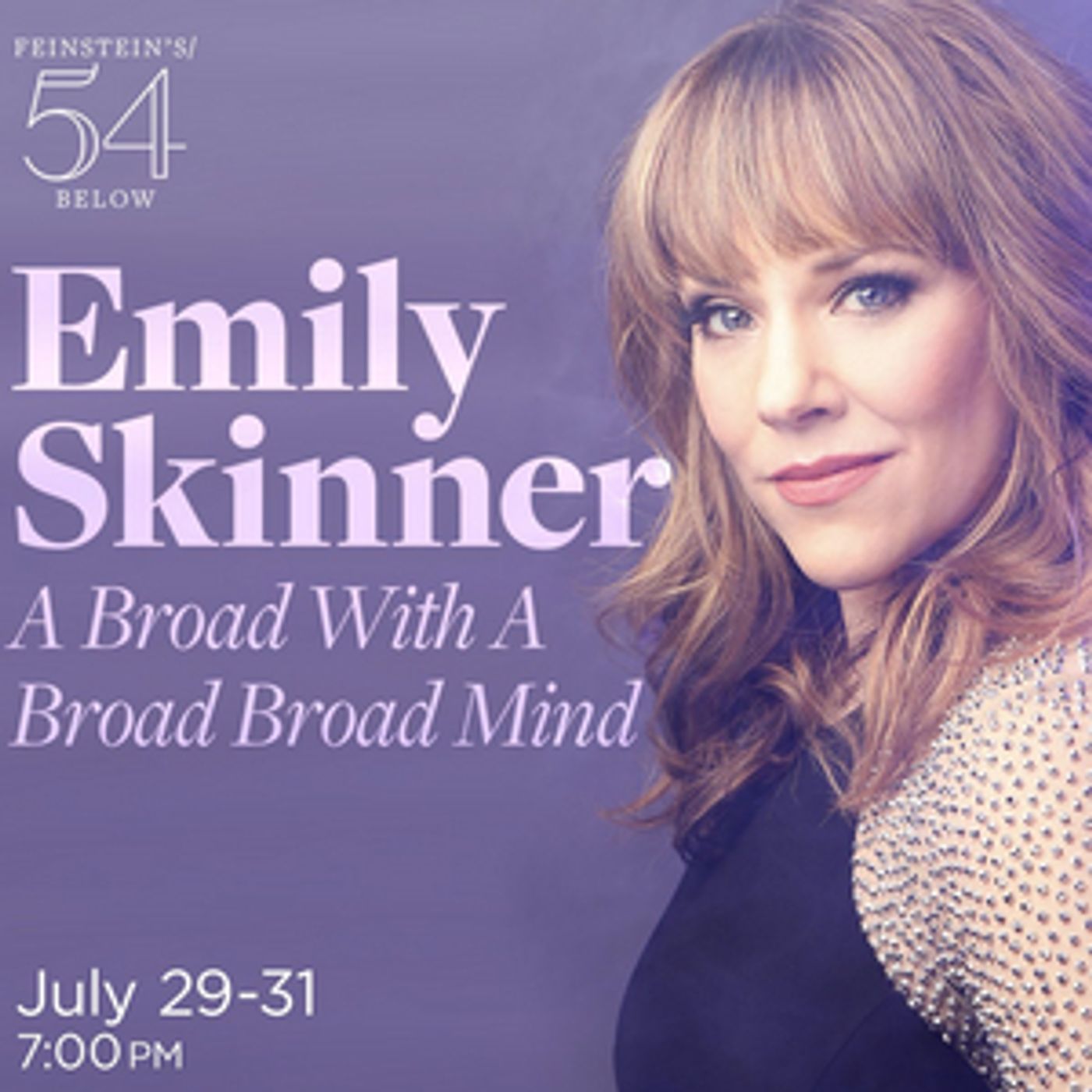 Emily Skinner to Present A BROAD WITH A BROAD BROAD MIND at Feinstein's/54 Below  Image