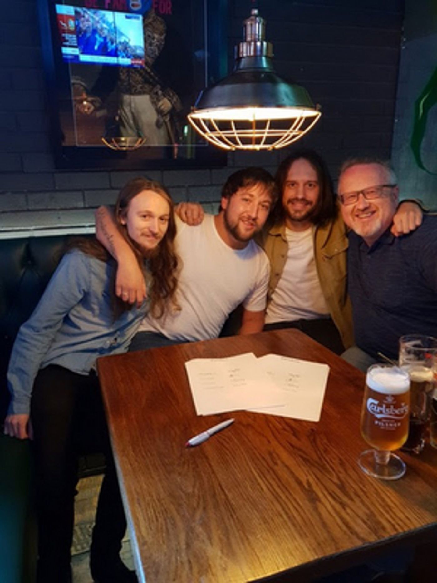 MEXICAN DOGS Sign To Fretsore Records  Image