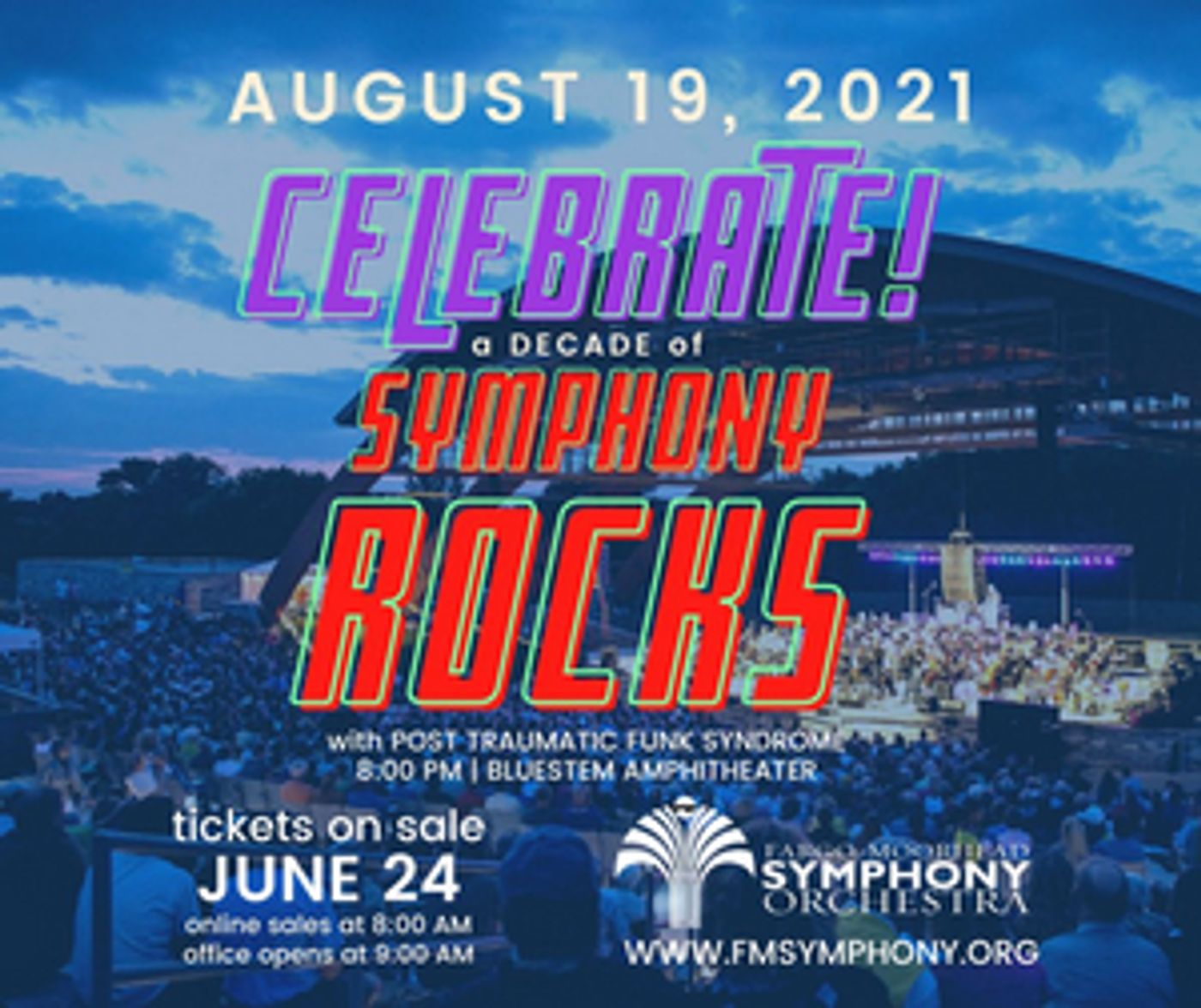 Fargo-Moorhead Symphony Announces SYMPHONY ROCKS Concert For August Fargo-Moorhead Symphony Announces SYMPHONY ROCKS Concert For August Image