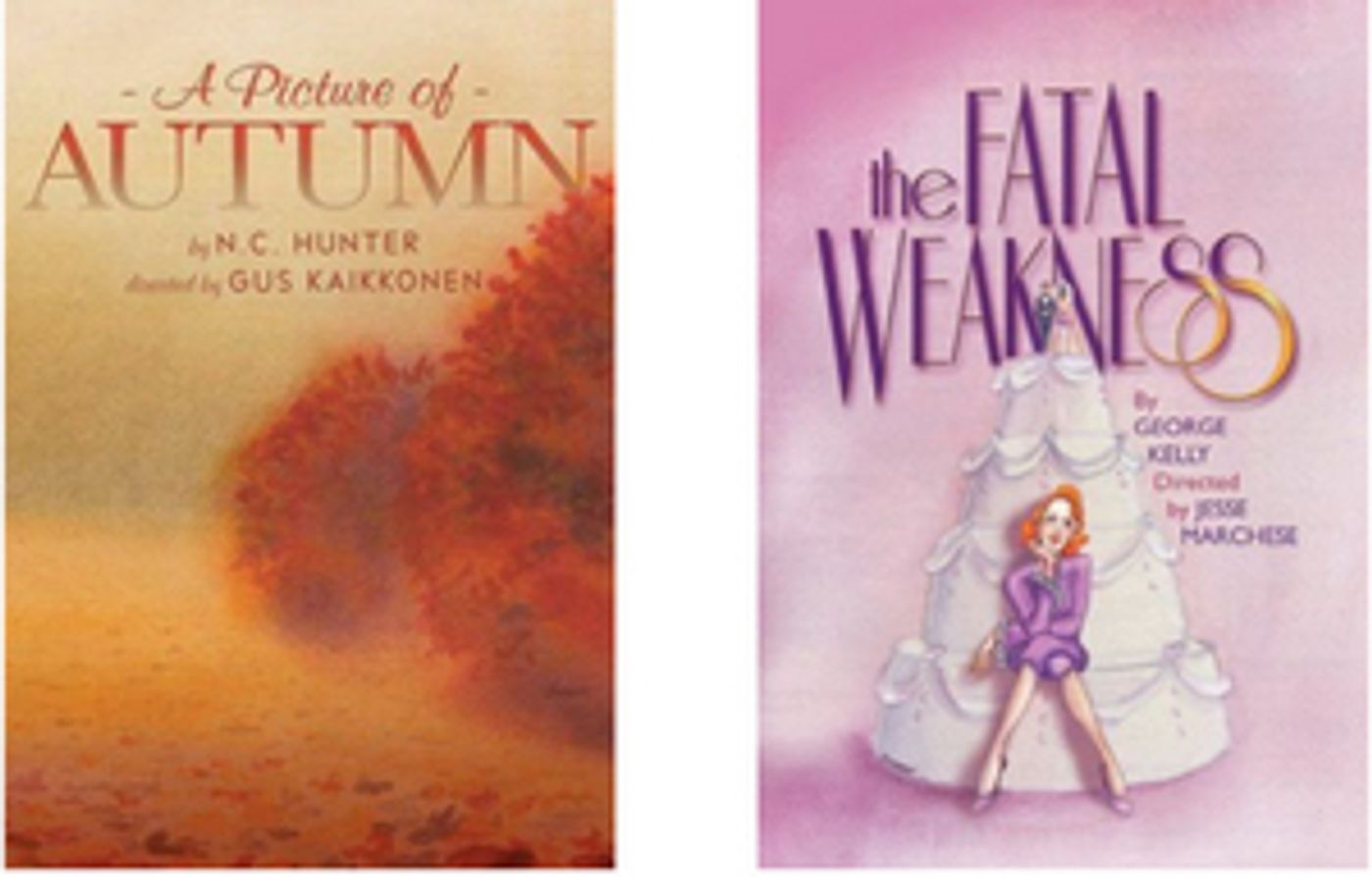 Final Week to See A PICTURE OF AUTUMN and THE FATAL WEAKNESS Presented by Mint Theater  Image