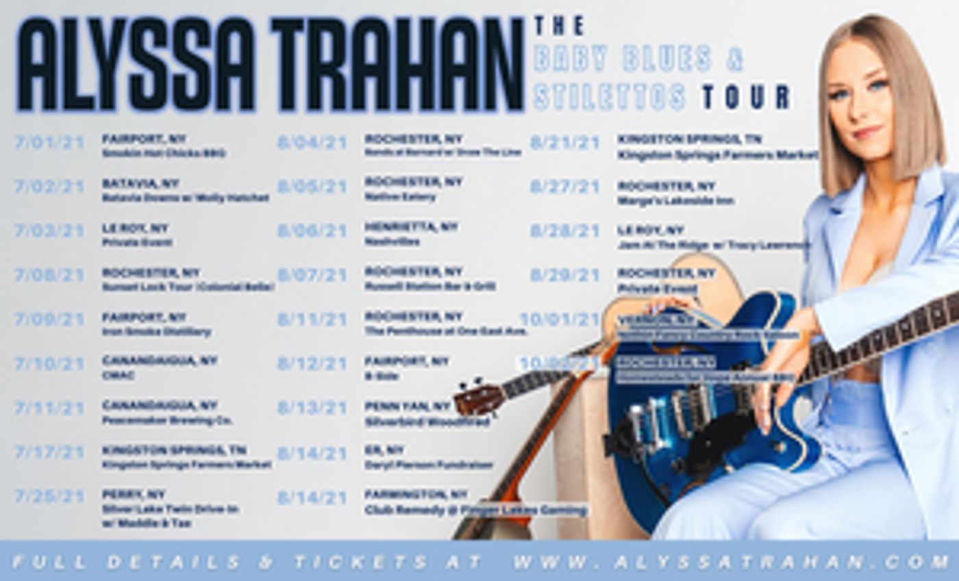 Alyssa Trahan Announces 'Baby Blues & Stilettos' Tour  Image