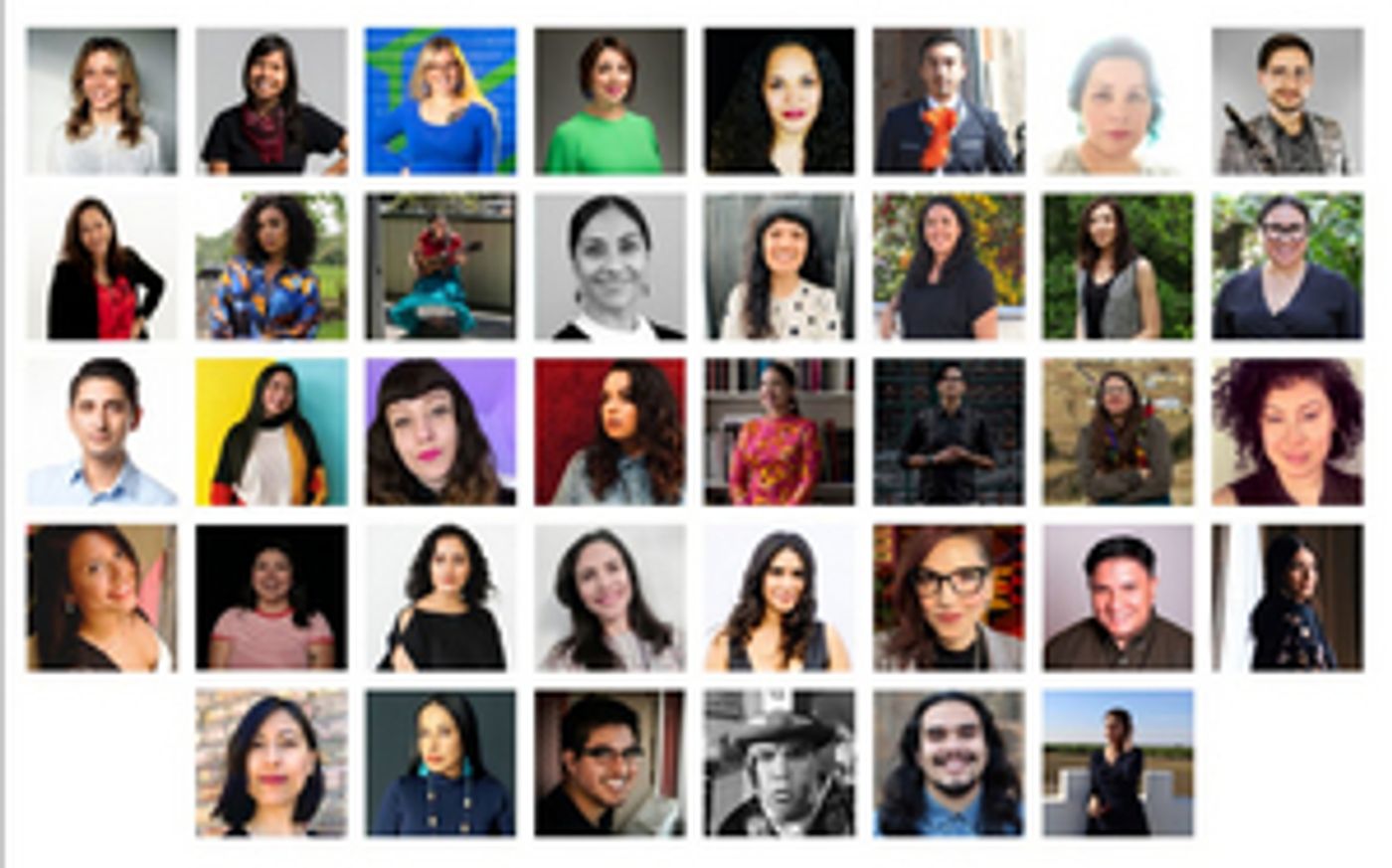 2021 NALAC Leadership Institute Fellows Announced 2021 NALAC Leadership Institute Fellows Announced Image