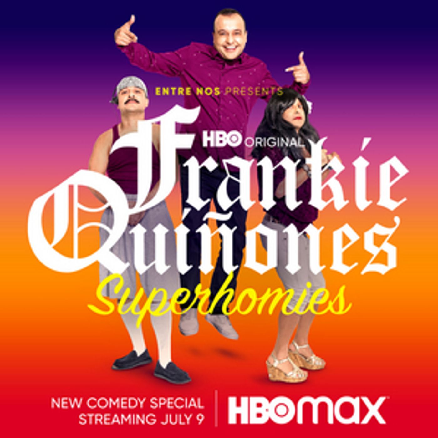 Comedy Special ENTRE NOS PRESENTS: FRANKIE QUIÑONES: SUPERHOMIES Debuts July 9 On HBO Max  Image