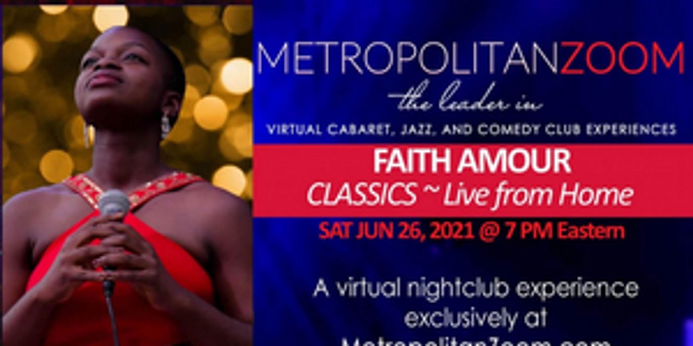 Review: FAITH AMOUR Spreading Joy with Jazz Classics at MetropolitanZoom Review: FAITH AMOUR Spreading Joy with Jazz Classics at MetropolitanZoom Image