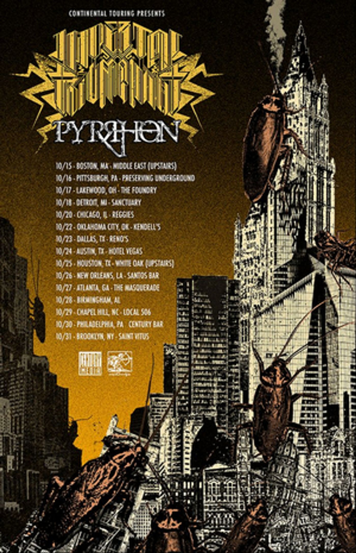 Imperial Triumphant Announces Fall 2021 Headline Tour  Image