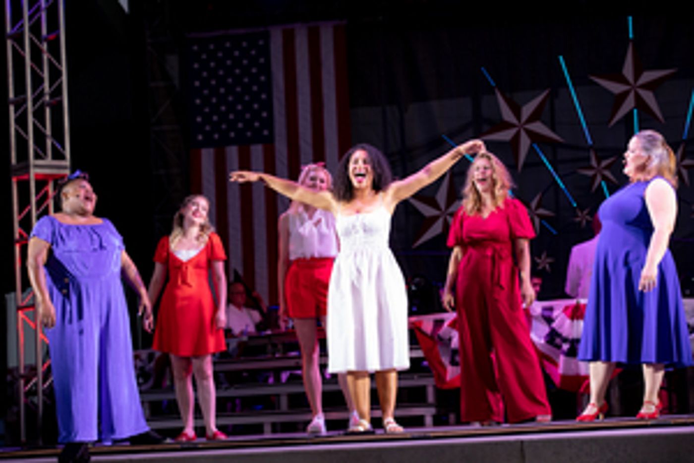 Review: RED, WHITE, AND BROADWAY: A STAR STUDDED TRIBUTE TO AMERICA at Music Theatre Wichita  Image