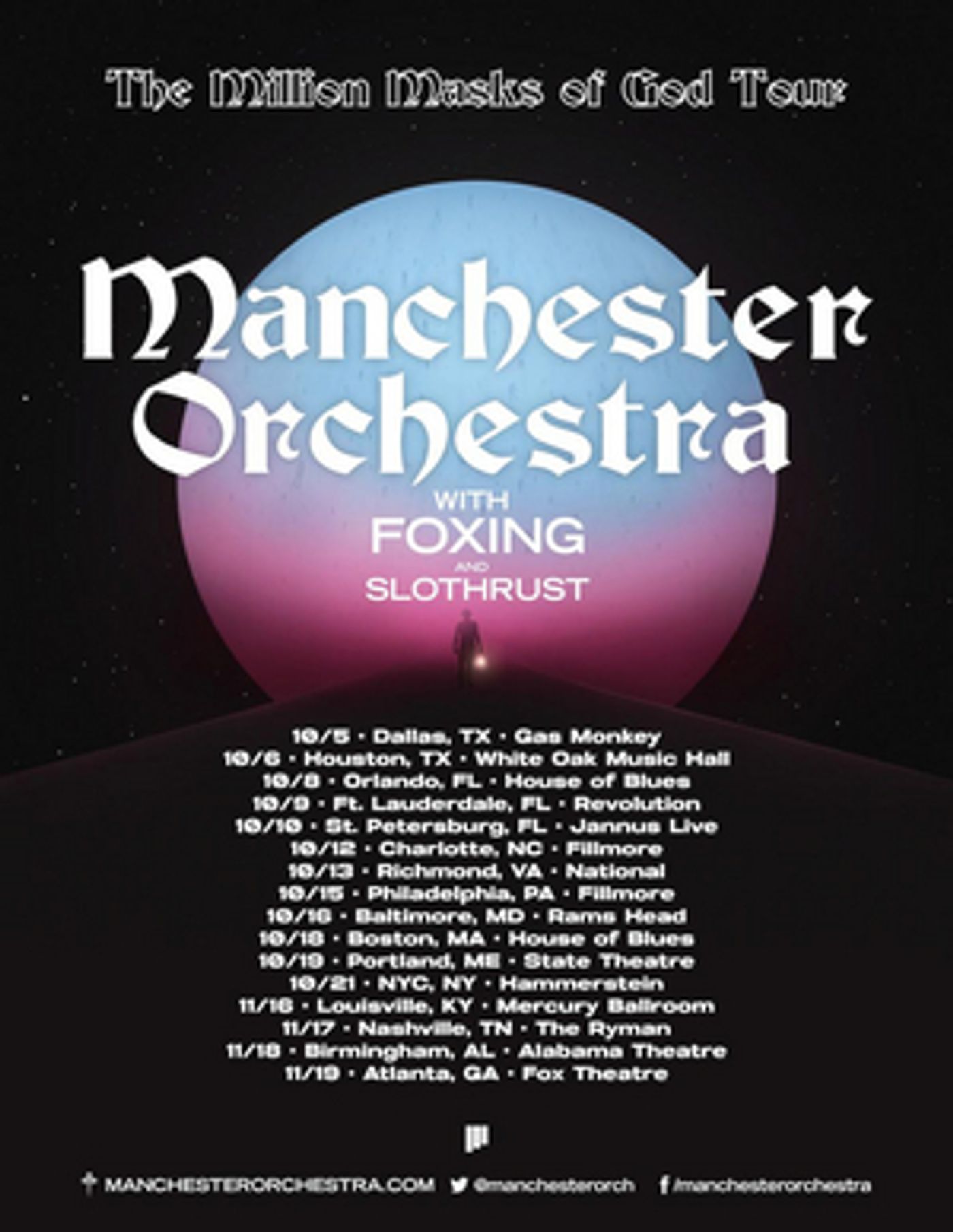 Slothrust To Join Manchester Orchestra's 'The Million Masks Of God' Tour  Image