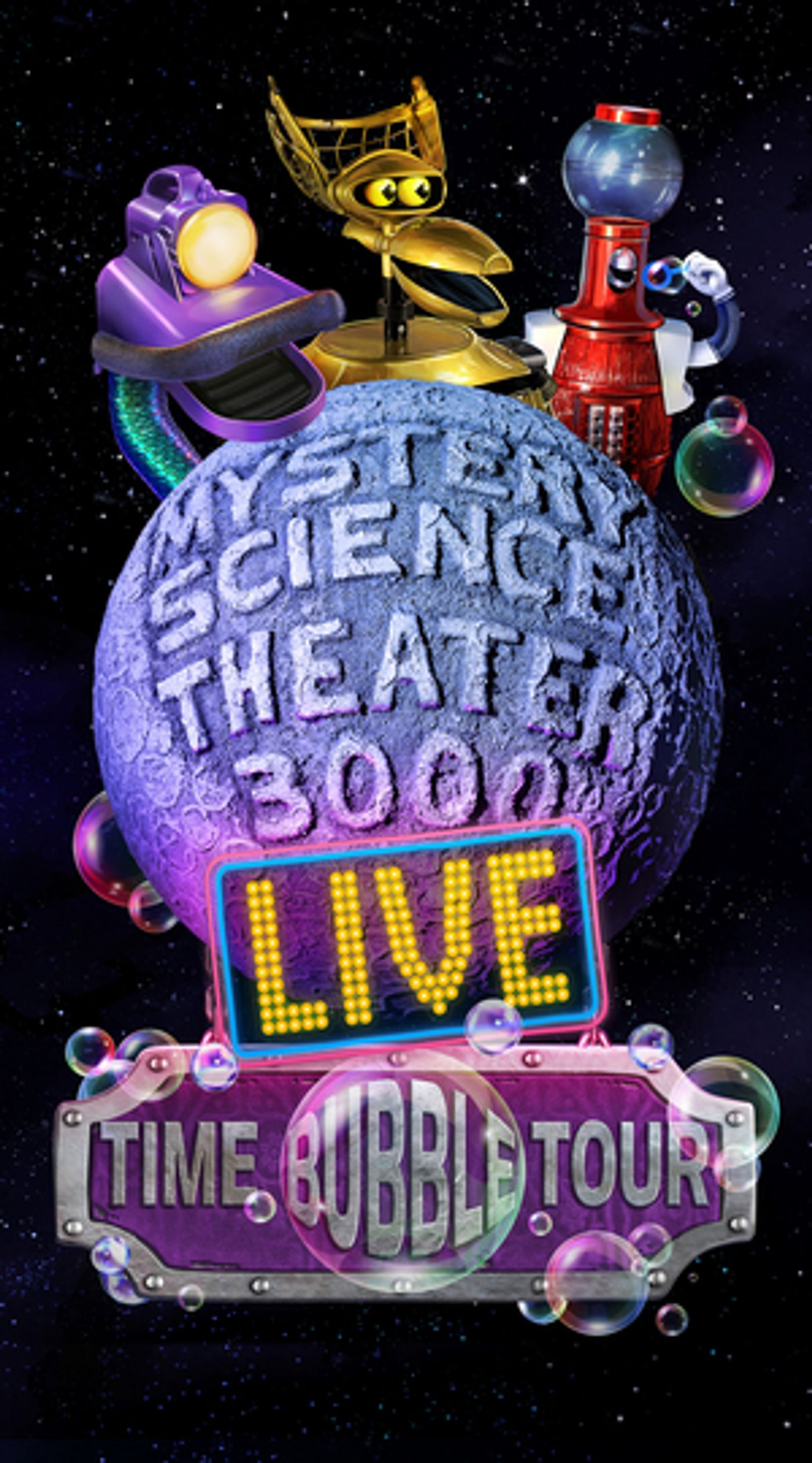 MYSTERY SCIENCE THEATER 3000 LIVE National Tour Stops Announced For Time Bubble Tour MYSTERY SCIENCE THEATER 3000 LIVE National Tour Stops Announced For Time Bubble Tour Image