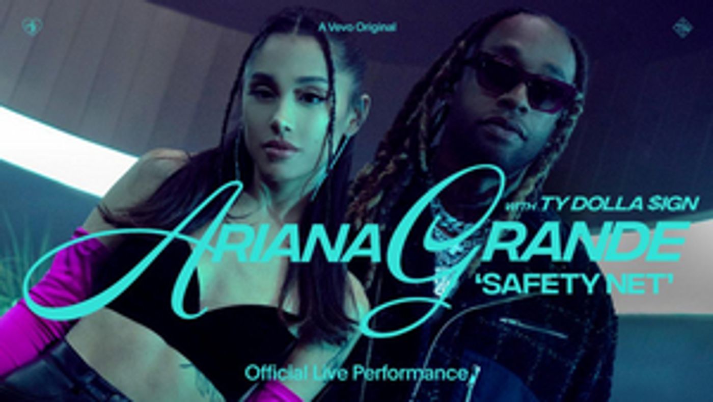 Ariana Grande Releases 'safety net' Featuring Ty Dolla Sign  Image