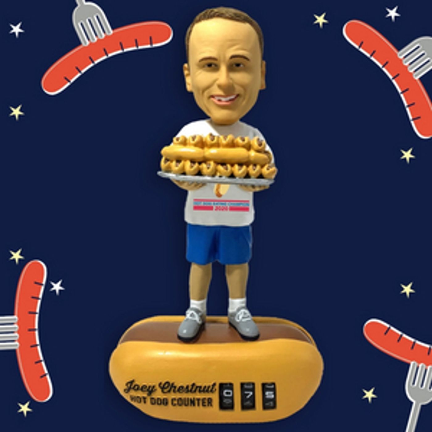 First Joey Chestnut Bobblehead Unveiled  Image