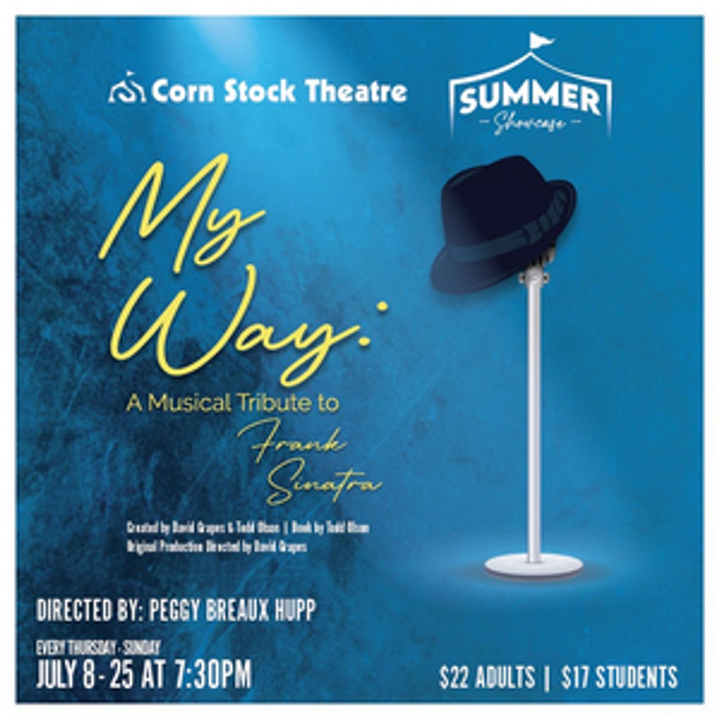 Corn Stock Theatre to Reopen the Tent With MY WAY: A TRIBUTE TO FRANK SINATRA  Image