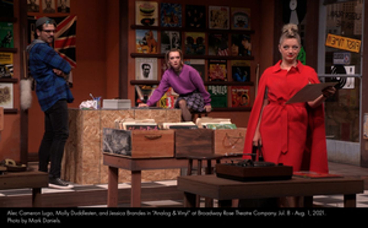 Review: ANALOG AND VINYL at Broadway Rose  Image