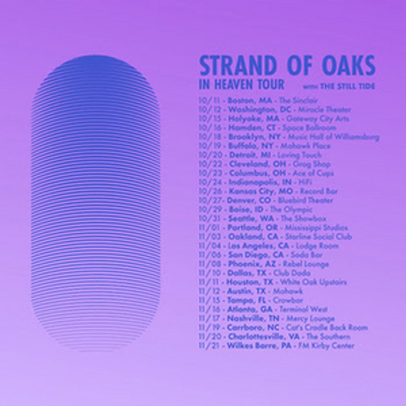 Strand of Oaks Confirms Extensive Fall Headline Tour  Image
