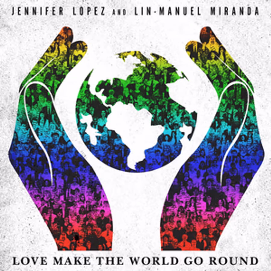 Lin-Manuel Miranda & Jennifer Lopez Re-Release Charity Single 'Love Make the World Go Round'  Image