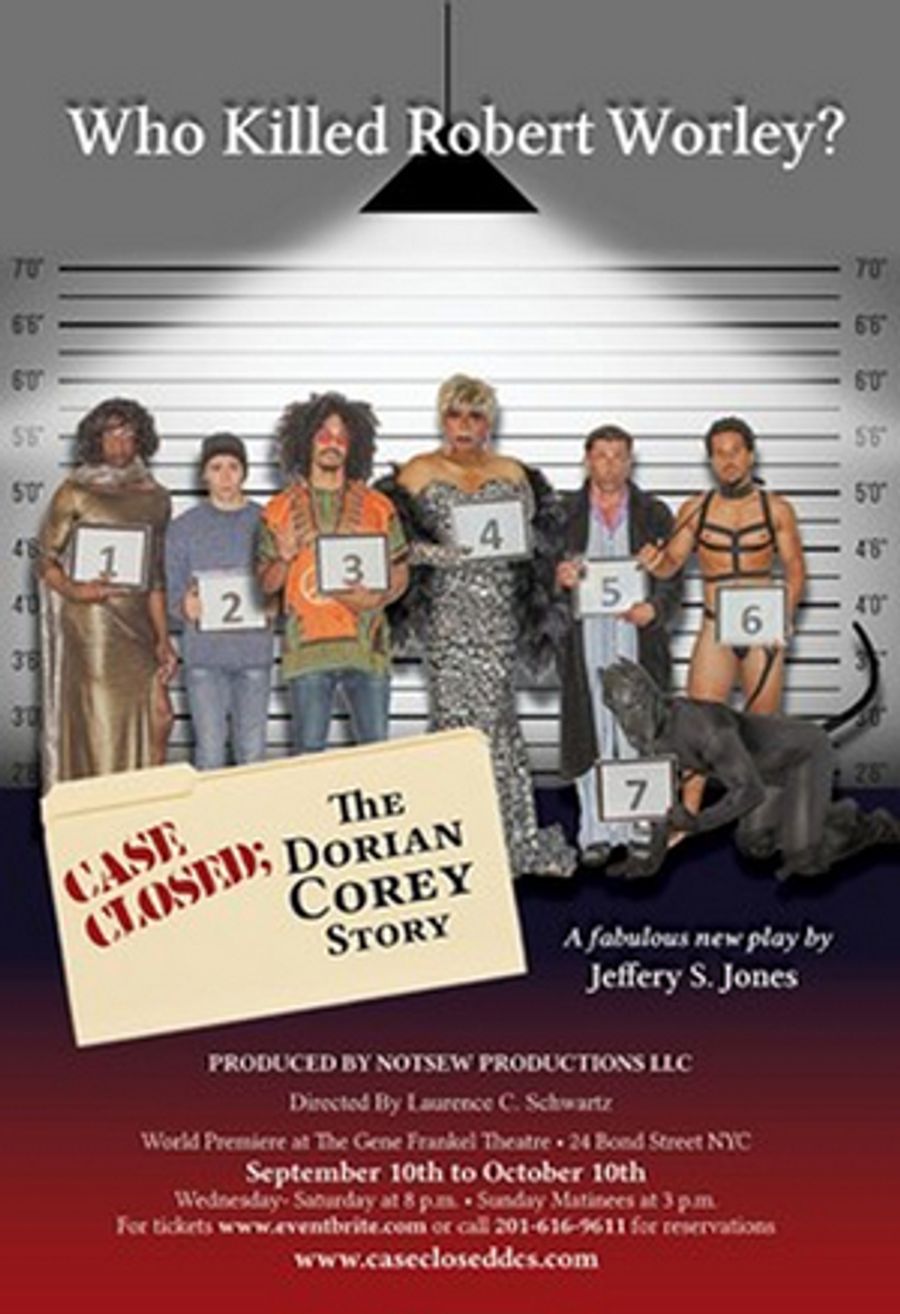 THE DORIAN COREY STORY to be Presented at the Gene Frankel Theatre Image