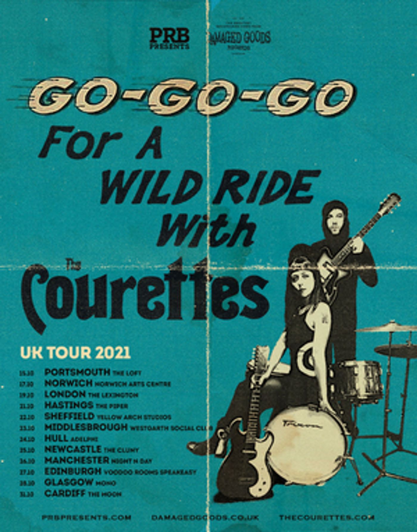 The Courettes Announce UK Tour for October 2021 The Courettes Announce UK Tour for October 2021 Image