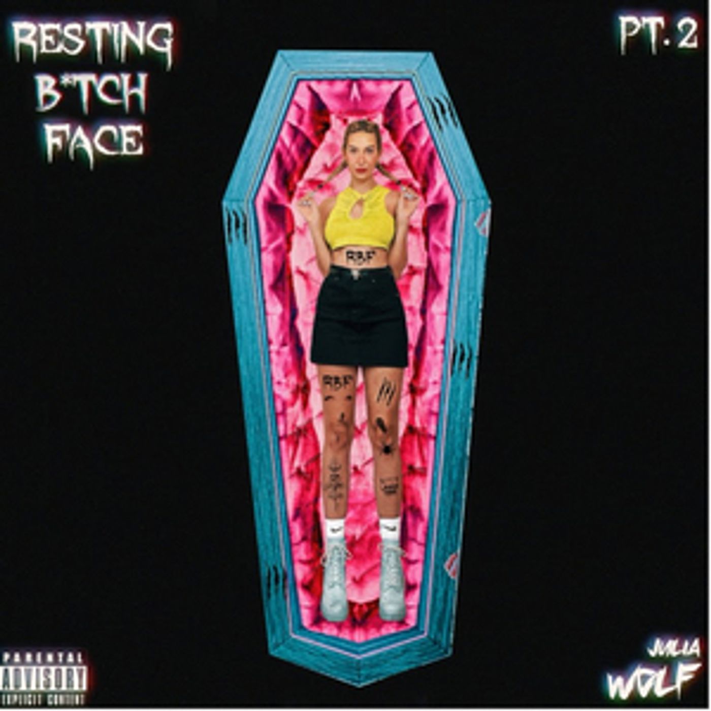 Julia Wolf Releases Anthemic 'Resting B*tch Face: Part 2' Julia Wolf Releases Anthemic 'Resting B*tch Face: Part 2' Image