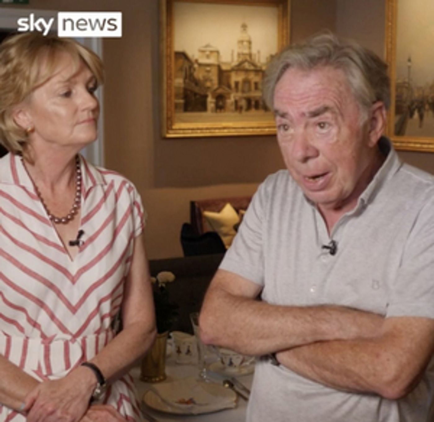 VIDEO: Andrew Lloyd Webber Believes Vaccine Passports Are Inevitable VIDEO: Andrew Lloyd Webber Believes Vaccine Passports Are Inevitable Image