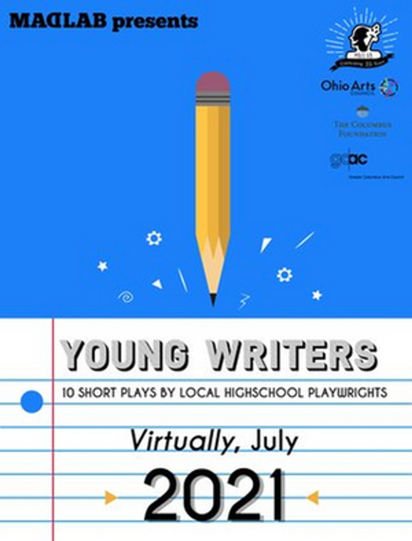 MadLab Announces 2021 Young Writers Short Play Festival MadLab Announces 2021 Young Writers Short Play Festival Image