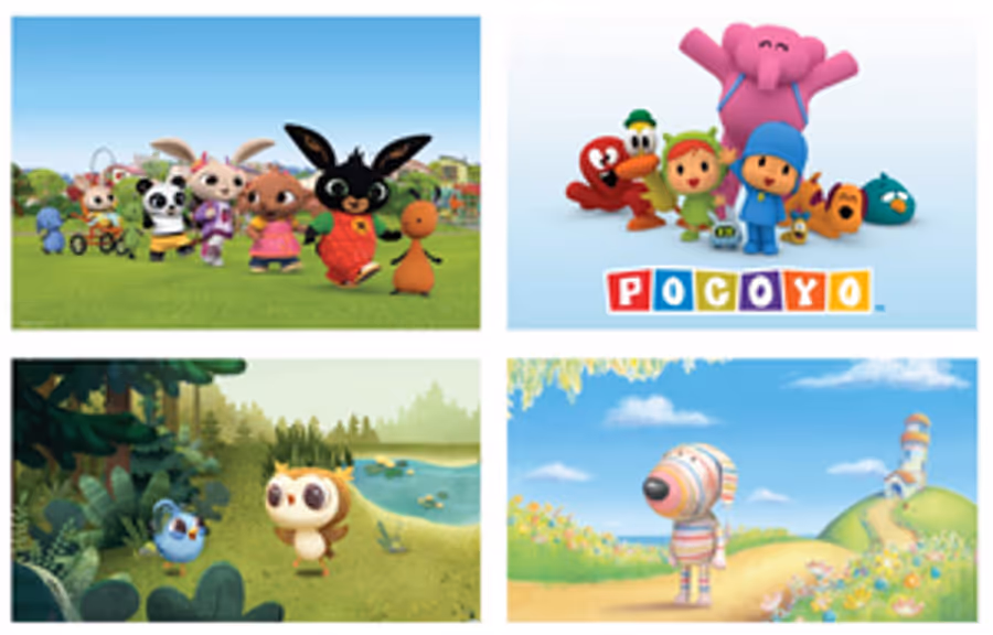 WarnerMedia Kids & Family Adds BING, DYLAN, ODO, & POCOYO to Cartoonito Image