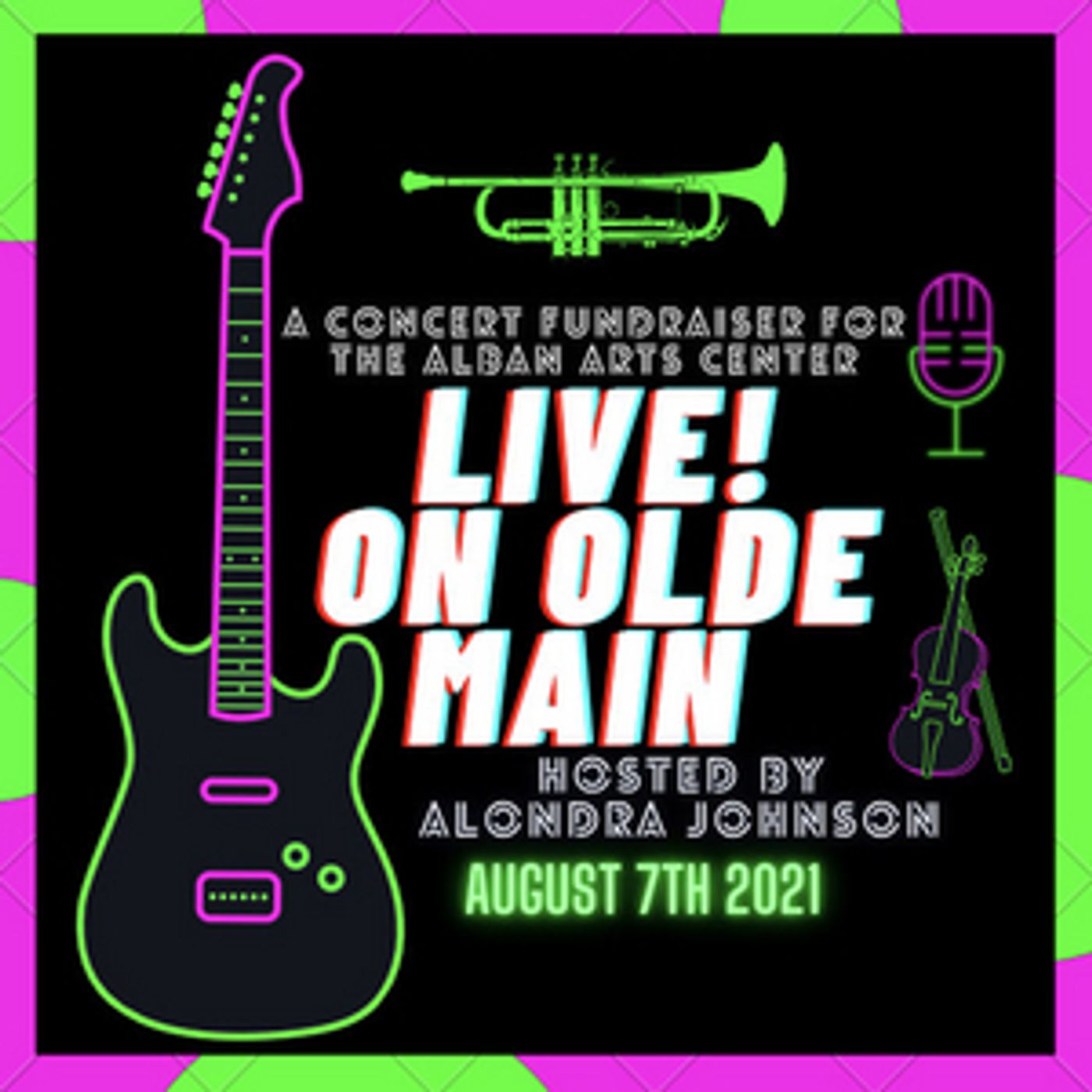 Fundraising Concert LIVE! ON OLDE MAIN Comes to The Alban Arts Center, August 7  Image