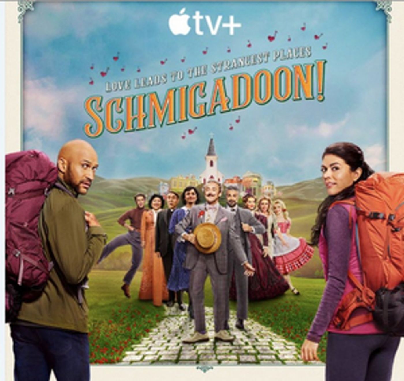 See Broadway's biggest stars in SCHMIGADOON! on Apple TV+!  Image