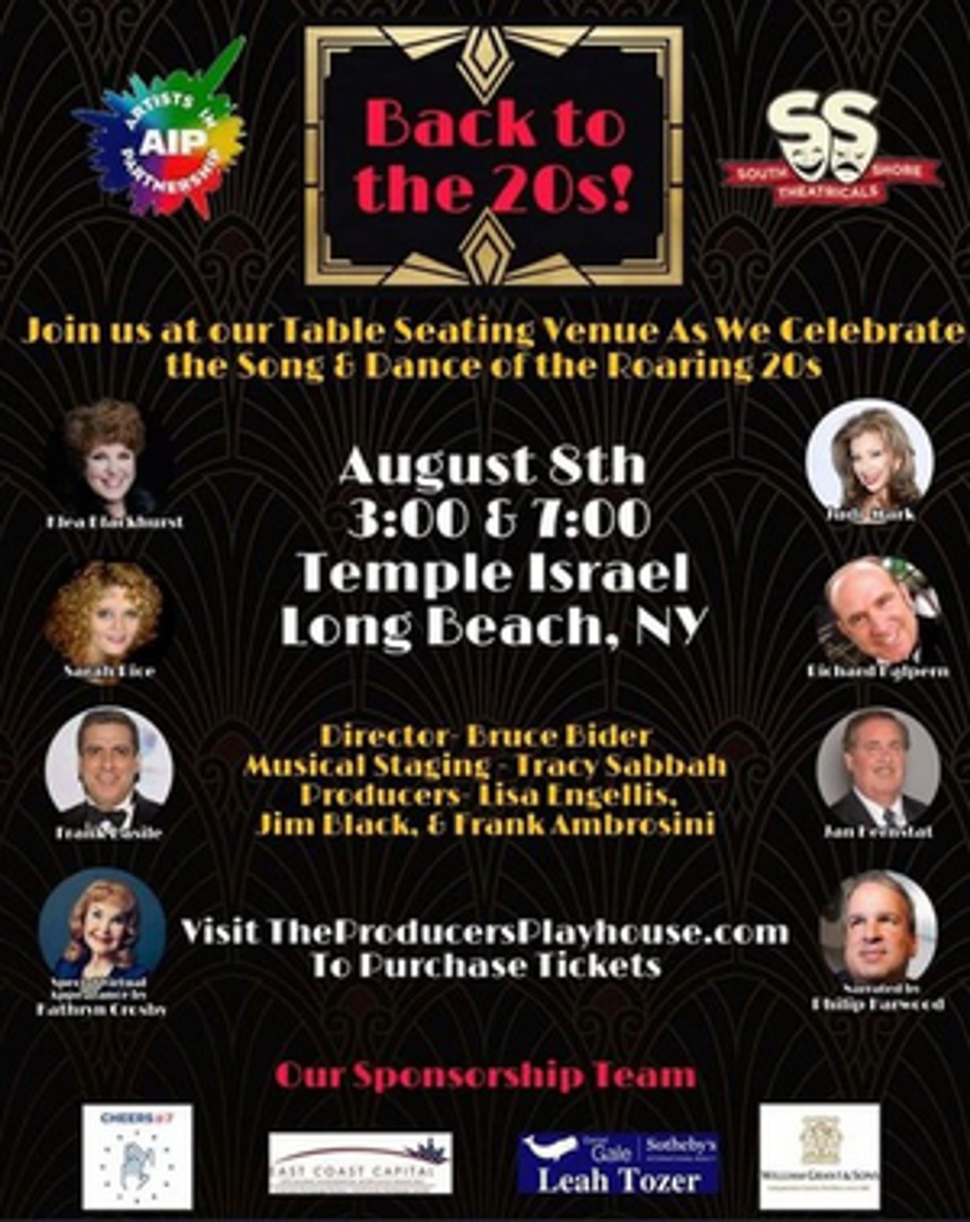 Blackhurst, Rice, Mark and More Appear in BACK TO THE 20s! On August 8th Blackhurst, Rice, Mark and More Appear in BACK TO THE 20s! On August 8th Image