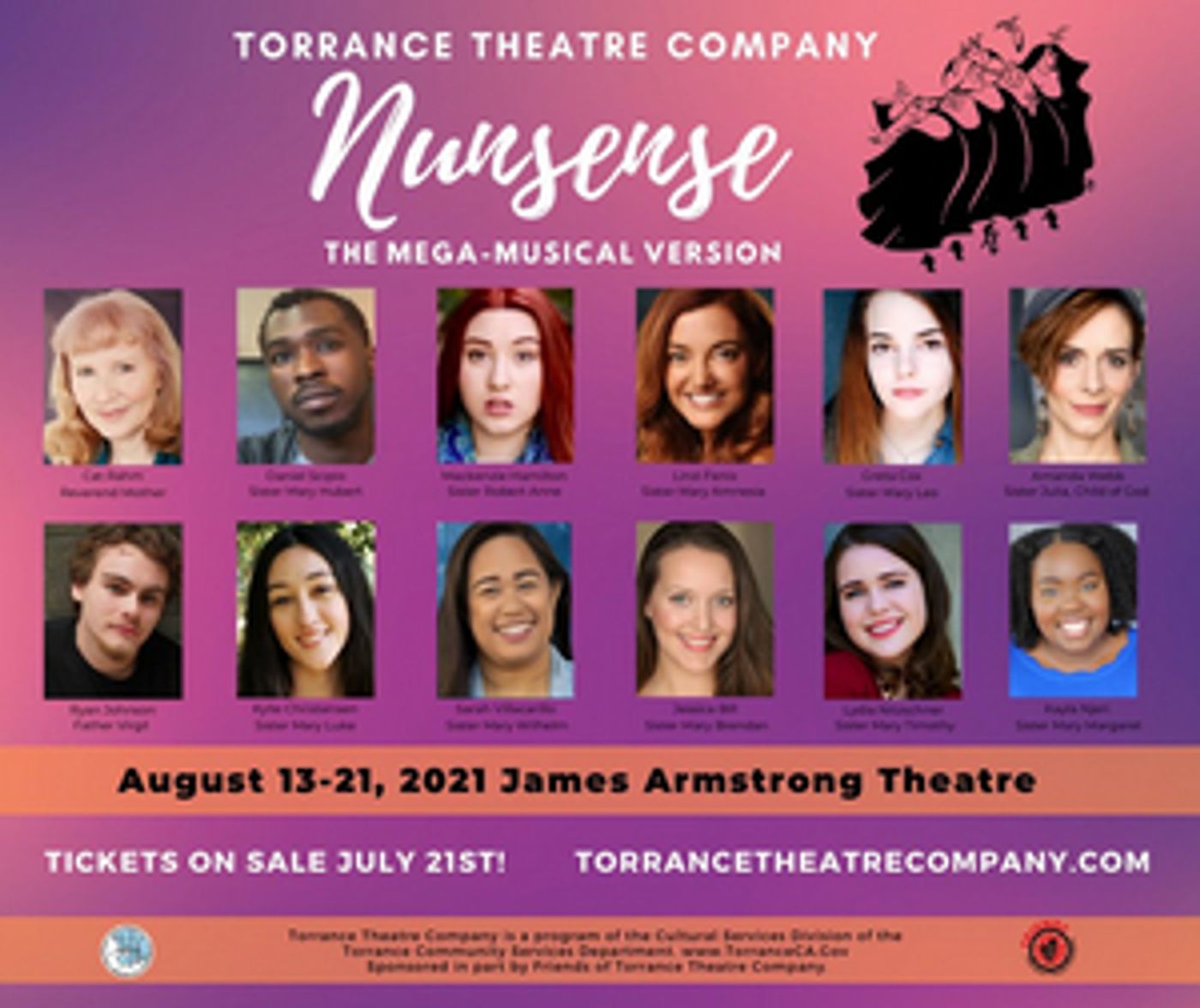Feature: NUNSENSE THE MEGA-MUSICAL By Torrance Theatre Company Feature: NUNSENSE THE MEGA-MUSICAL By Torrance Theatre Company Image